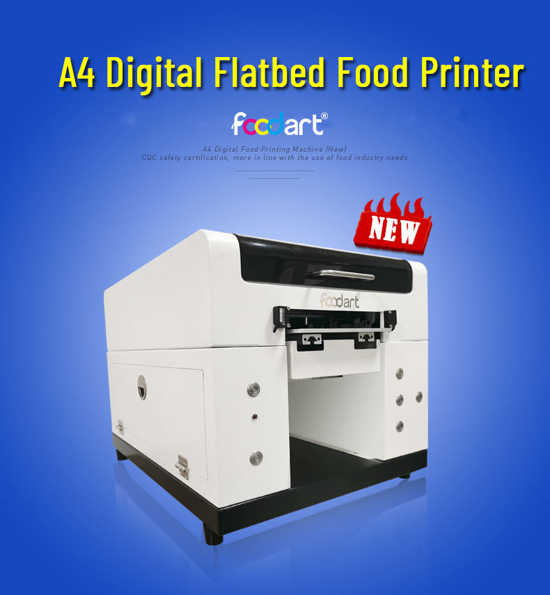 Совершенно новый цифровой планшетный пищевой принтер Foodart формата А4 от компании Foodprinttech