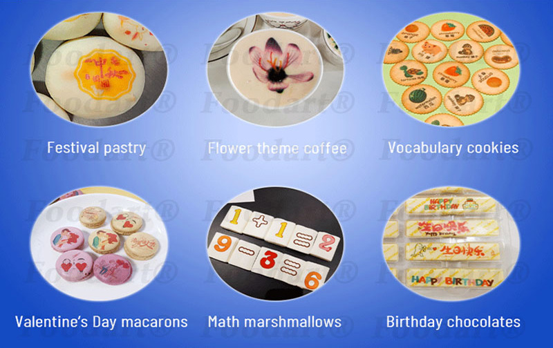Foodart бренд A4-цифровой планшетный пищевой принтер