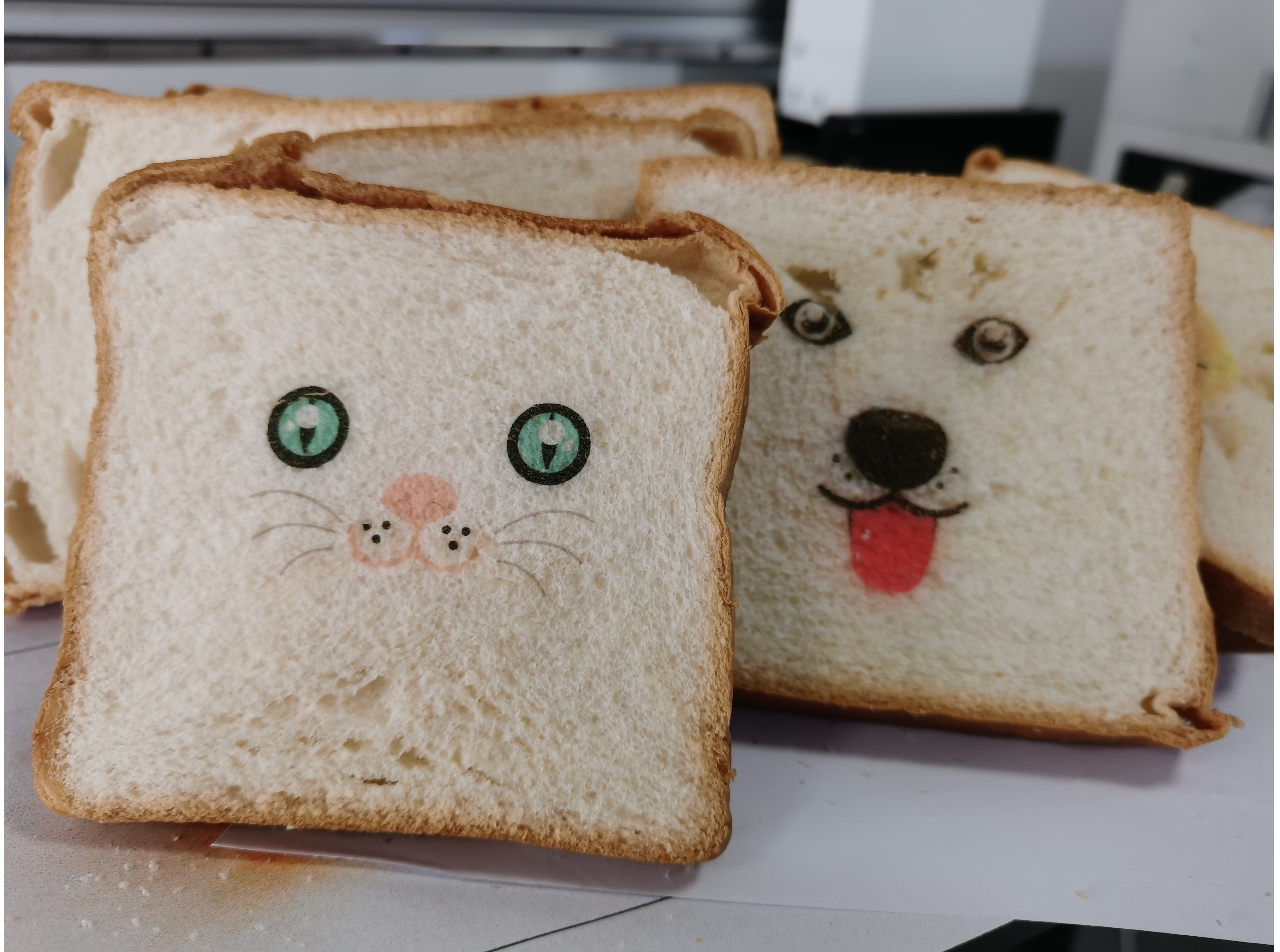 Технология печати еды: кто бы сказал «нет милым животным» на тосте