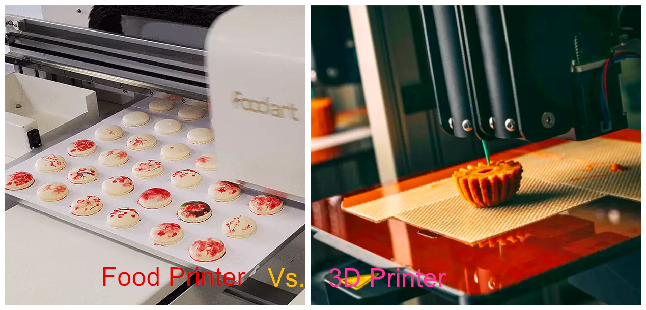 В чем разница между 3D-принтерами и пищевыми принтерами?